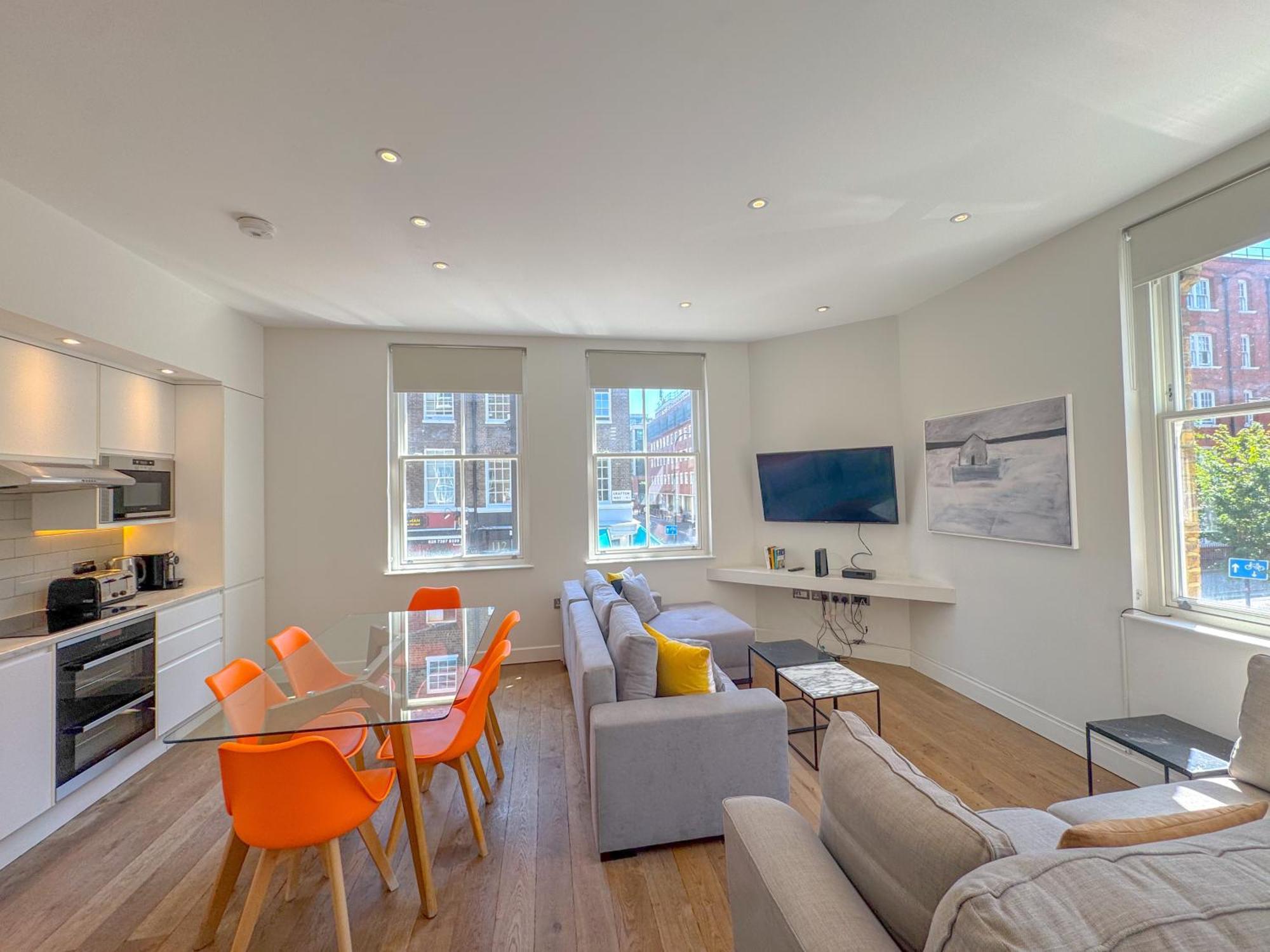 Whitfield Street Apartments Лондон Экстерьер фото
